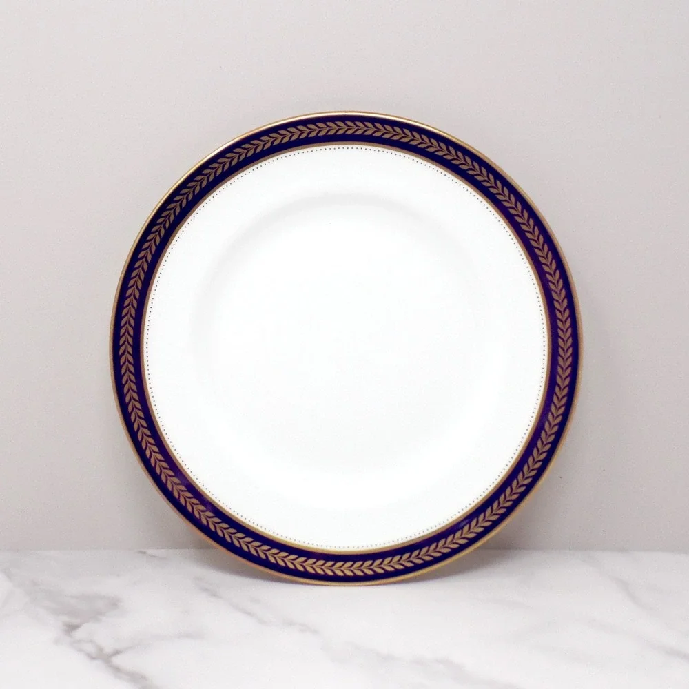 Vintage Coalport Bone China Blue Wheat 6 piece Place Setting (1972-93)